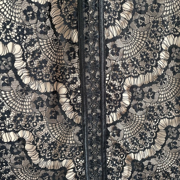 Bebe Black Lace Dress - Picture 5 of 6